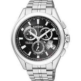 Image of BY0051-55E, Citizen Radiostyret Titanium Herreur med Eco-Drive